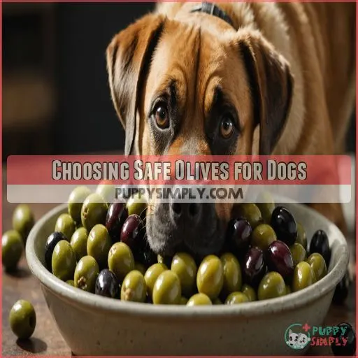 Choosing Safe Olives for Dogs