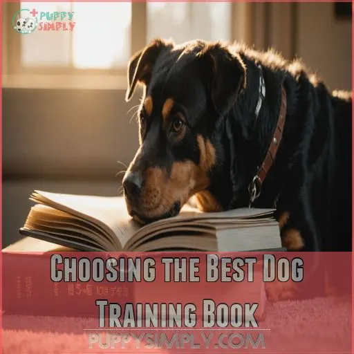 Choosing the Best Dog Training Book