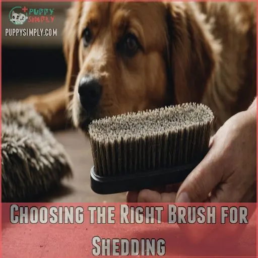 Choosing the Right Brush for Shedding