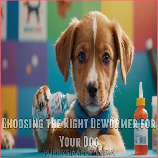 Choosing the Right Dewormer for Your Dog