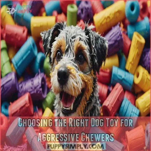 Choosing the Right Dog Toy for Aggressive Chewers