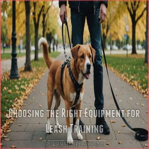 Choosing the Right Equipment for Leash Training