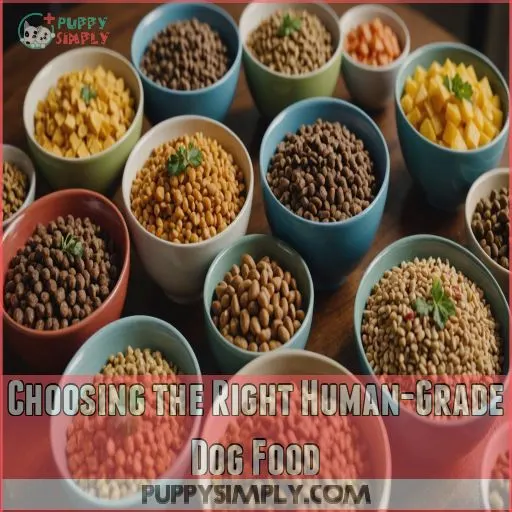 Choosing The Right Human-Grade Dog Food