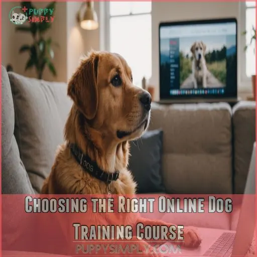 Choosing the Right Online Dog Training Course