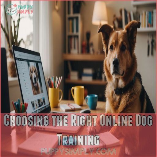 Choosing the Right Online Dog Training