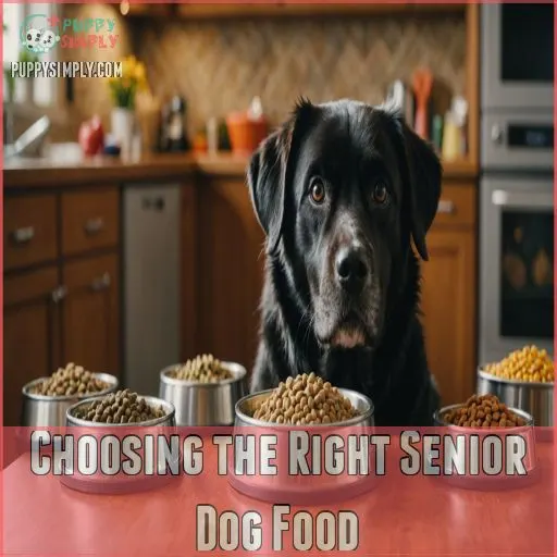 Choosing the Right Senior Dog Food