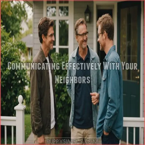 Communicating Effectively With Your Neighbors