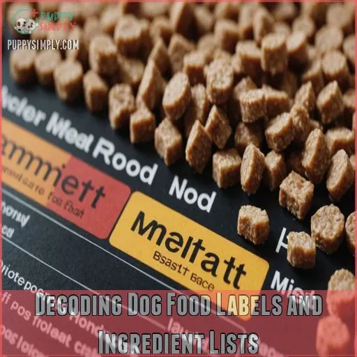 Decoding Dog Food Labels and Ingredient Lists