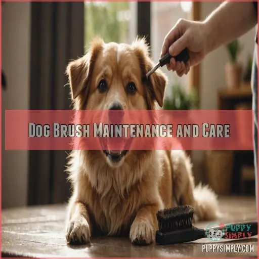 Dog Brush Maintenance and Care