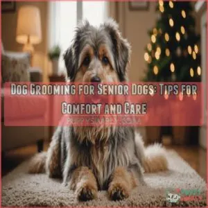 dog grooming for senior dogs