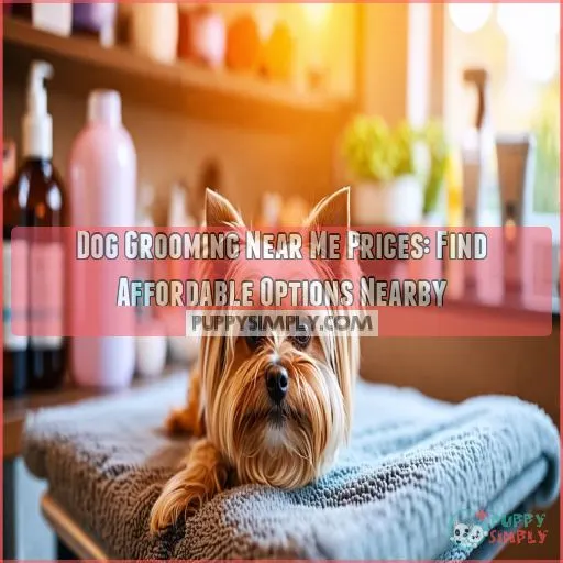 dog grooming near me prices