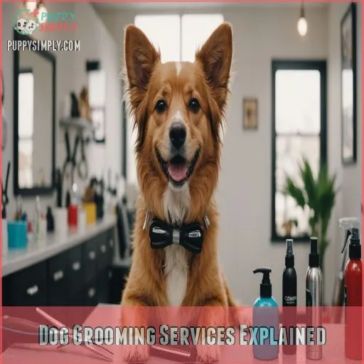 Dog Grooming Services Explained