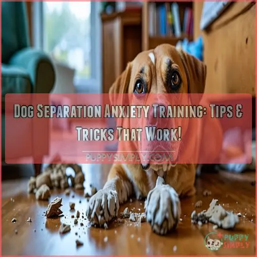 dog separation anxiety training