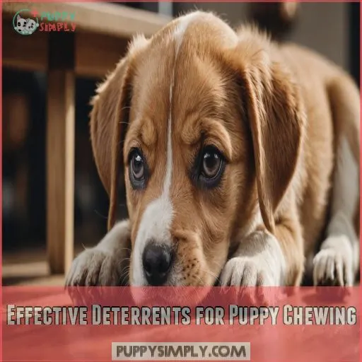 Effective Deterrents for Puppy Chewing