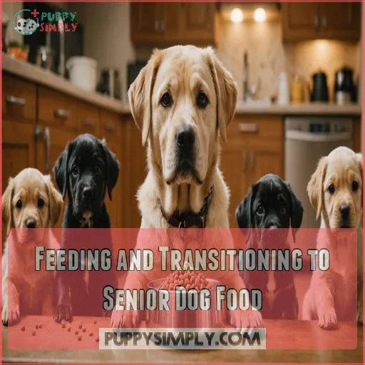 Feeding and Transitioning to Senior Dog Food