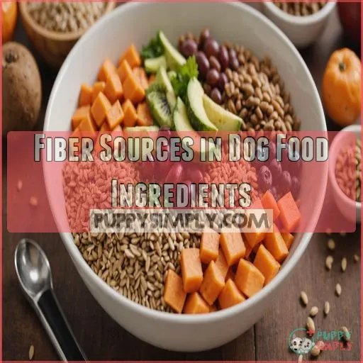 Fiber Sources in Dog Food Ingredients