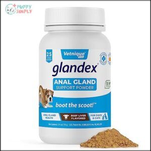 Glandex Dog Fiber Supplement Powder B00JOVZPZ6