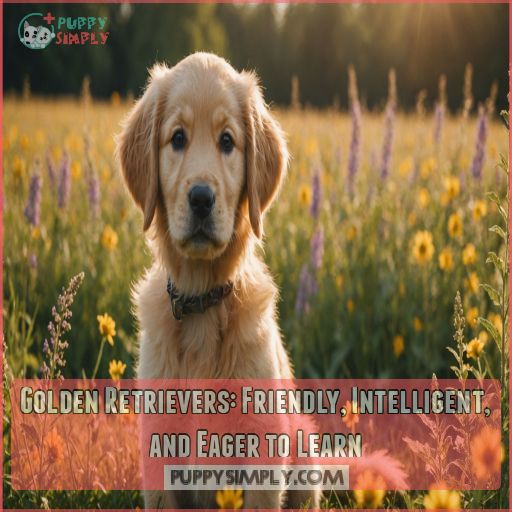 Golden Retrievers: Friendly, Intelligent, and Eager to Learn