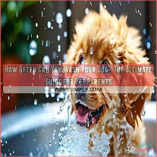 how often can you wash your dog