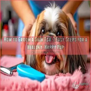 how to groom a shih tzu