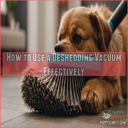 How to Use a Deshedding Vacuum Effectively