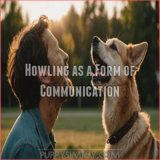 Howling as a Form of Communication