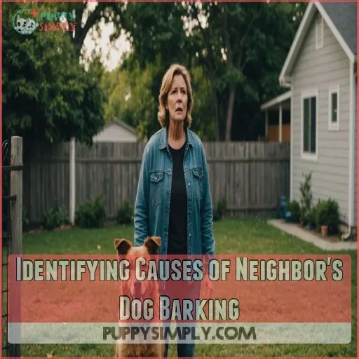 Identifying Causes of Neighbor