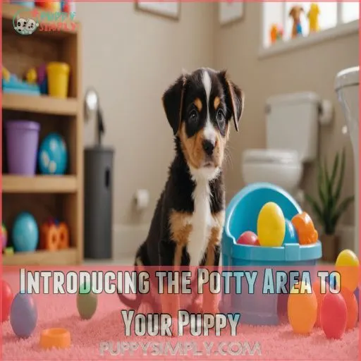 Introducing the Potty Area to Your Puppy