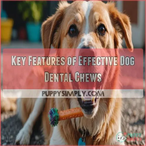 Key Features of Effective Dog Dental Chews