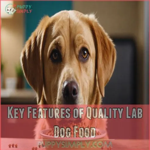 Key Features of Quality Lab Dog Food