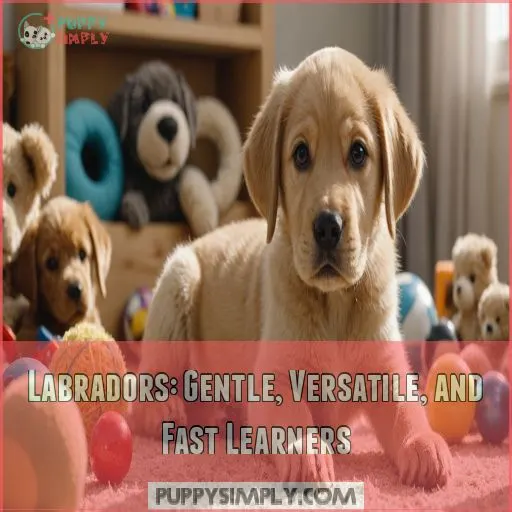 Labradors: Gentle, Versatile, and Fast Learners