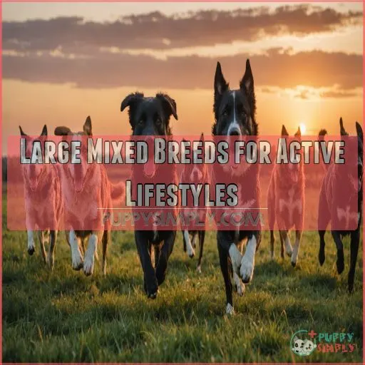 Large Mixed Breeds for Active Lifestyles