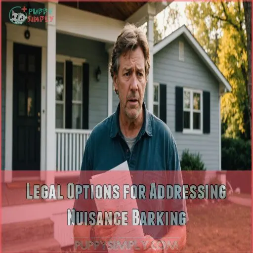 Legal Options for Addressing Nuisance Barking