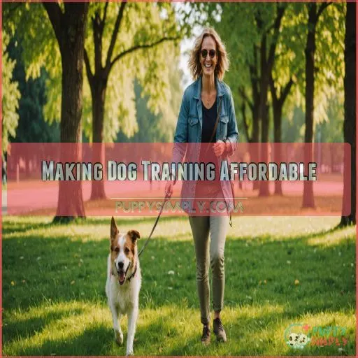 Making Dog Training Affordable