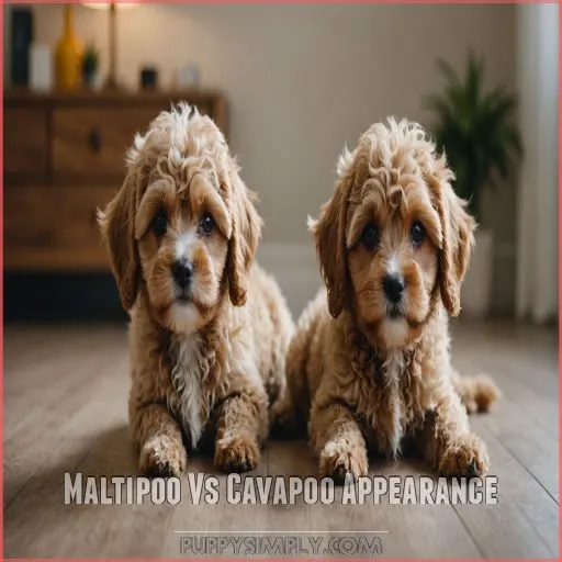 Maltipoo Vs Cavapoo Appearance