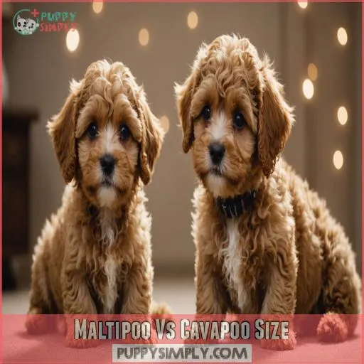 Maltipoo Vs Cavapoo Size