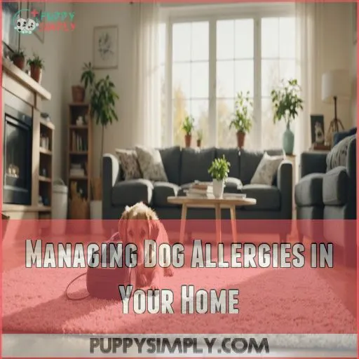 Managing Dog Allergies in Your Home