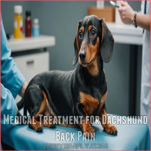 Medical Treatment for Dachshund Back Pain