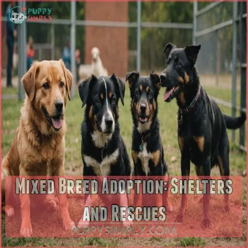 Mixed Breed Adoption: Shelters and Rescues