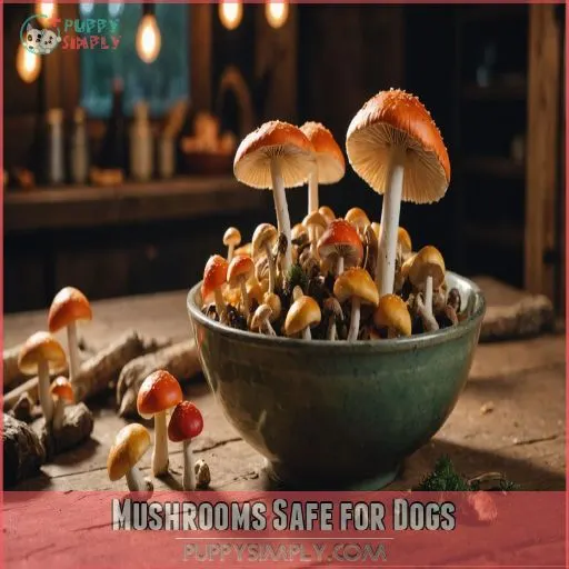 Mushrooms Safe for Dogs