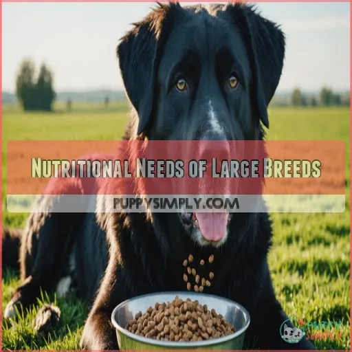 Nutritional Needs of Large Breeds