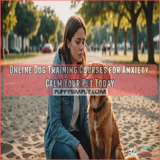 online dog training courses for anxiety