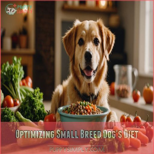 Optimizing Small Breed Dog's Diet