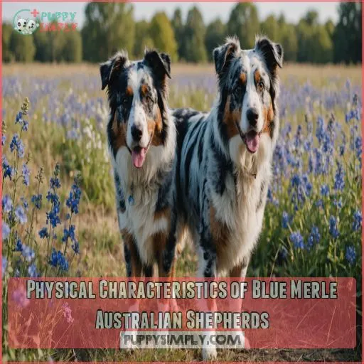 Physical Characteristics of Blue Merle Australian Shepherds