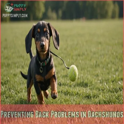 Preventing Back Problems in Dachshunds