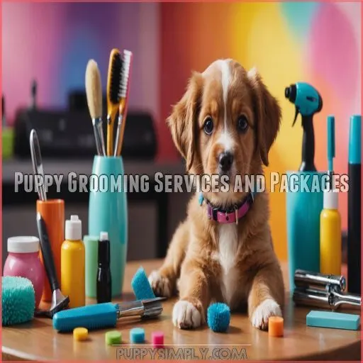 Puppy Grooming Services and Packages