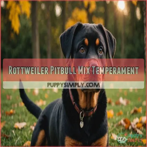 Rottweiler Pitbull Mix Temperament