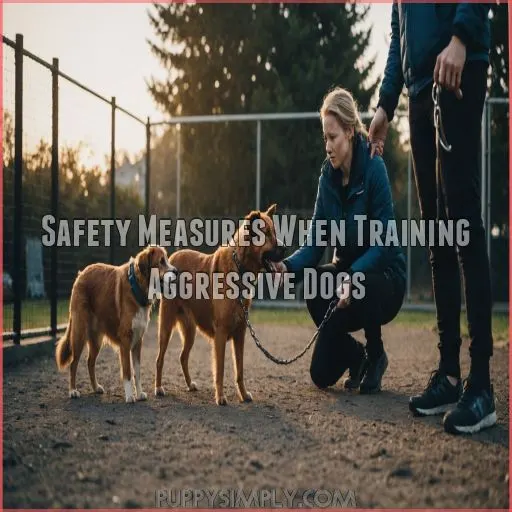 Safety Measures When Training Aggressive Dogs