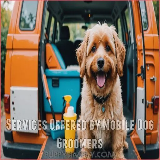 Services Offered by Mobile Dog Groomers