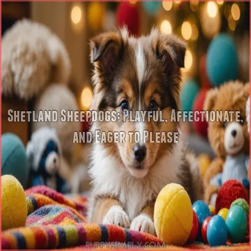 Shetland Sheepdogs: Playful, Affectionate, and Eager to Please